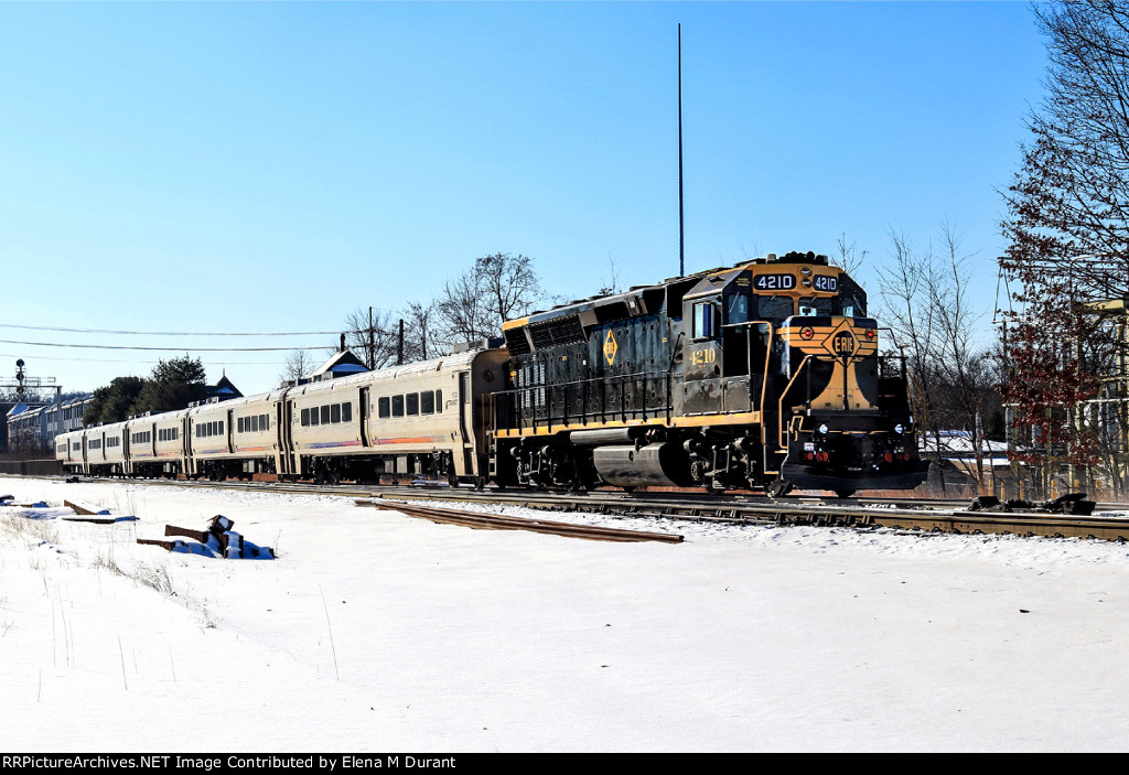 NJT 4210 on train 1110